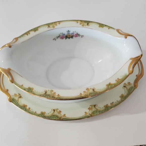 Vtg Noritake WINTON Gravy Boat w/Attached Underplate Made In Japan No Chips EUC! - Picture 10 of 16